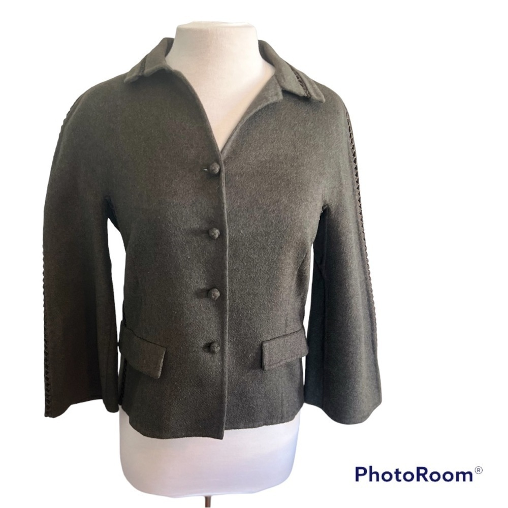 Ralph Rucci Chado 100% Cashmere Jacket - 8